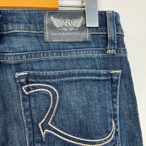 Rock & Republic Low Rise Stella Jeans Sz 26 - Picture 7 of 13